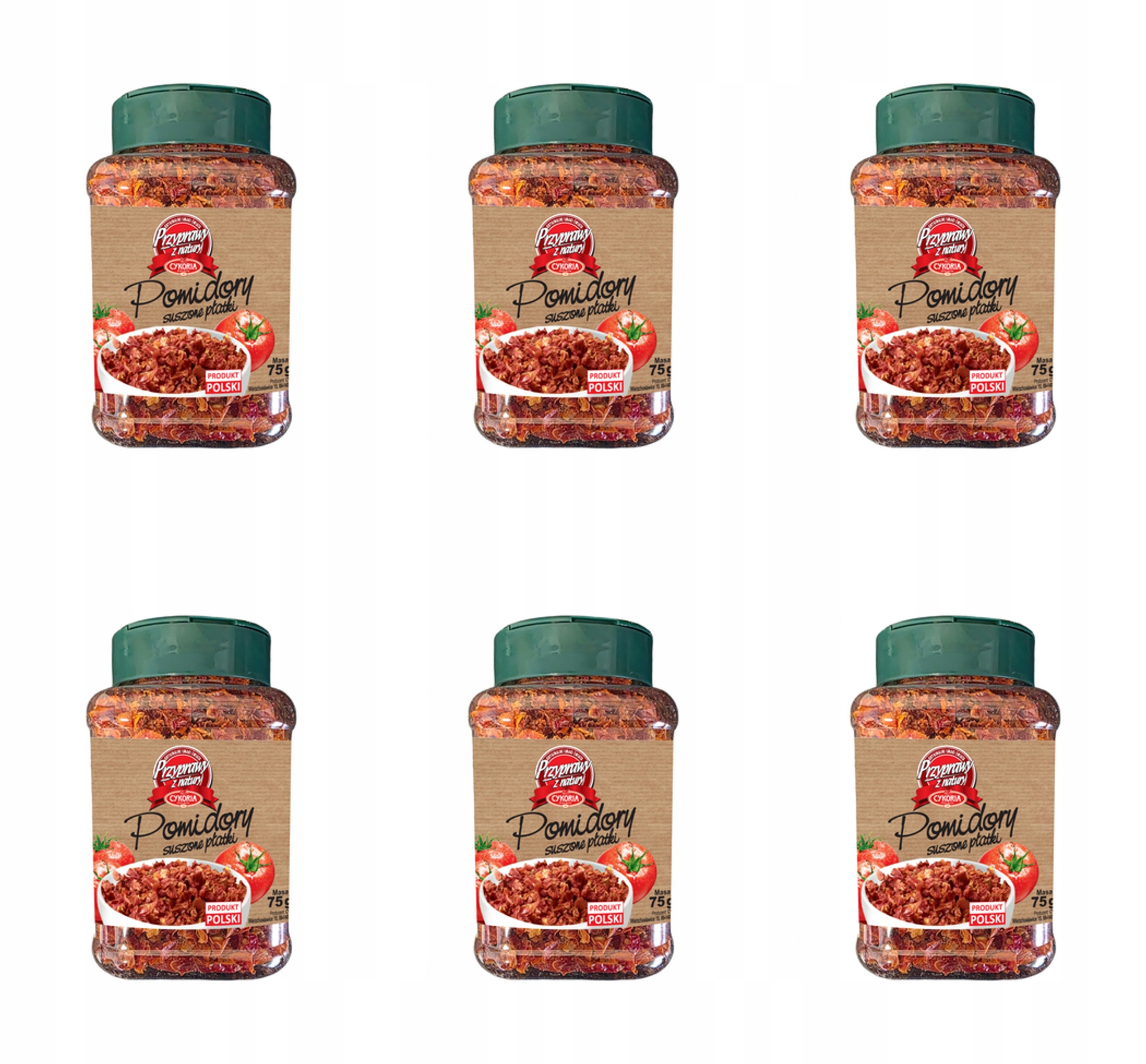 Rajčata sušené plátky Cykoria 75 g X6