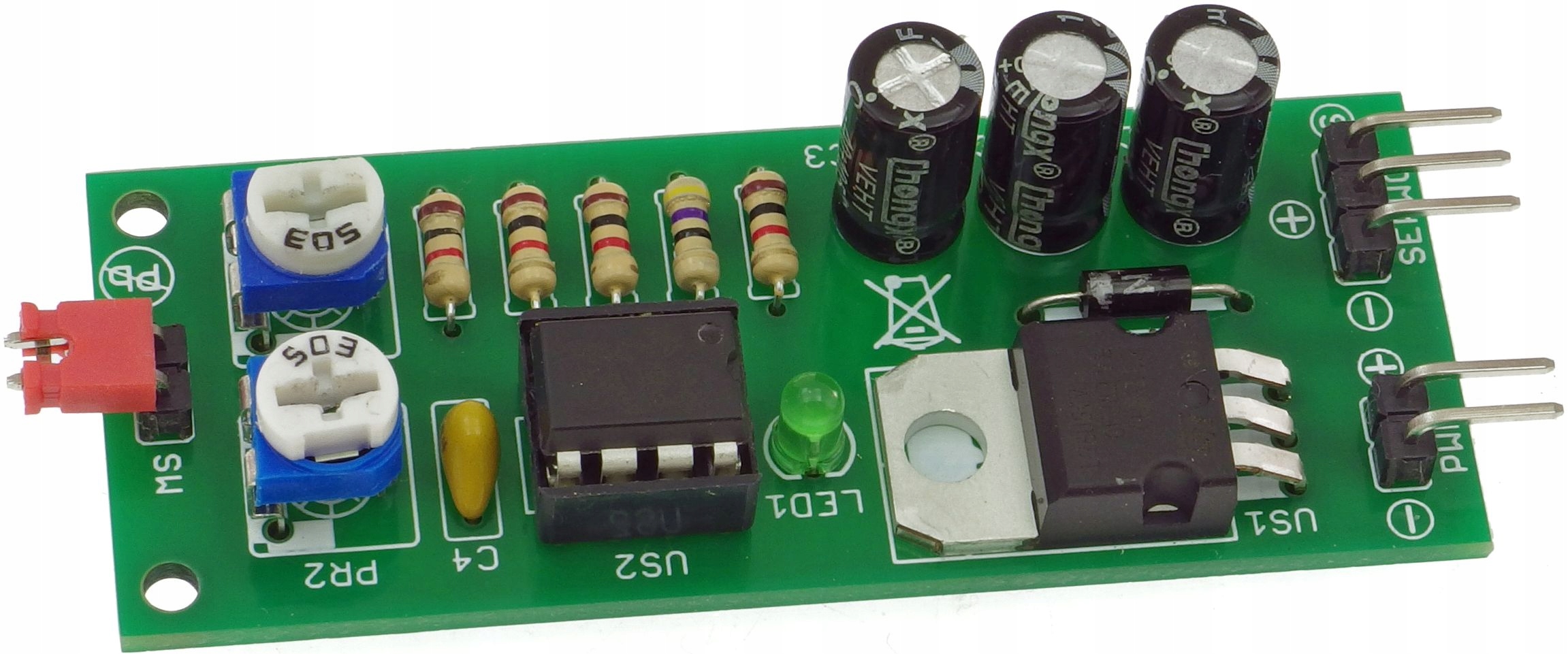 Dwustanowy sterownik serwomechanizmu AVT1605 C EAN (GTIN) 5903890009373