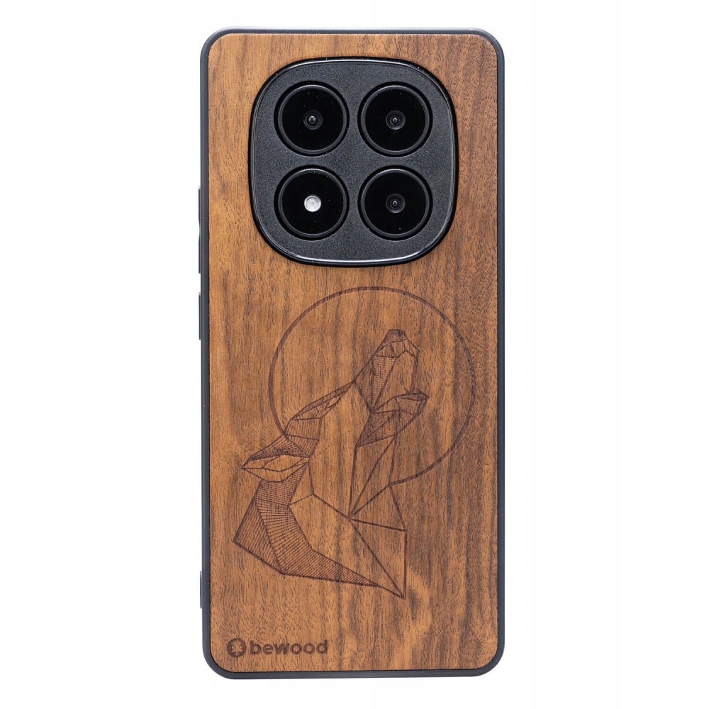 Dřevěné Pouzdro Bewood pro Xiaomi Redmi Note 14 Pro Plus 5G Wilk Imbuia