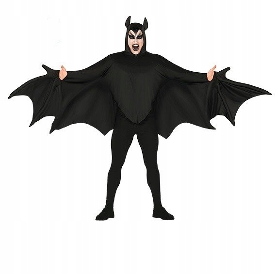 Kostým Netopýra Netopýr Křídla Halloween L