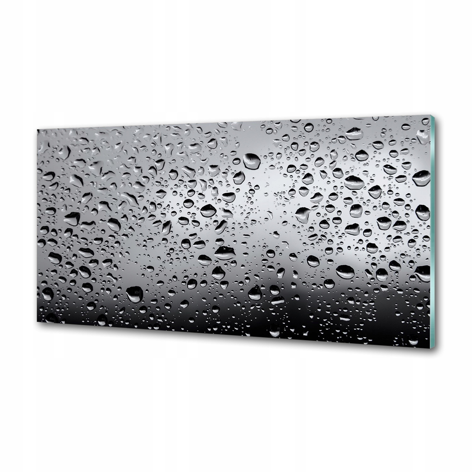 Panel dekor sklo Kvapky vody 100x50 cm Lepidlo