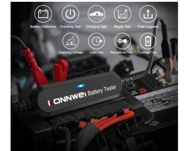 TESTER DO AKUMULATORÓW 6V 12V Bluetooth 5.0 Polski EAN (GTIN) 5074587797191