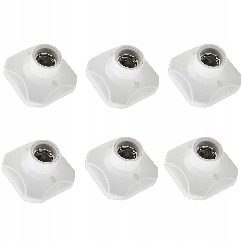6x E27 Oprawka Oprawka Oprawka Oprawka Porcelanowa
