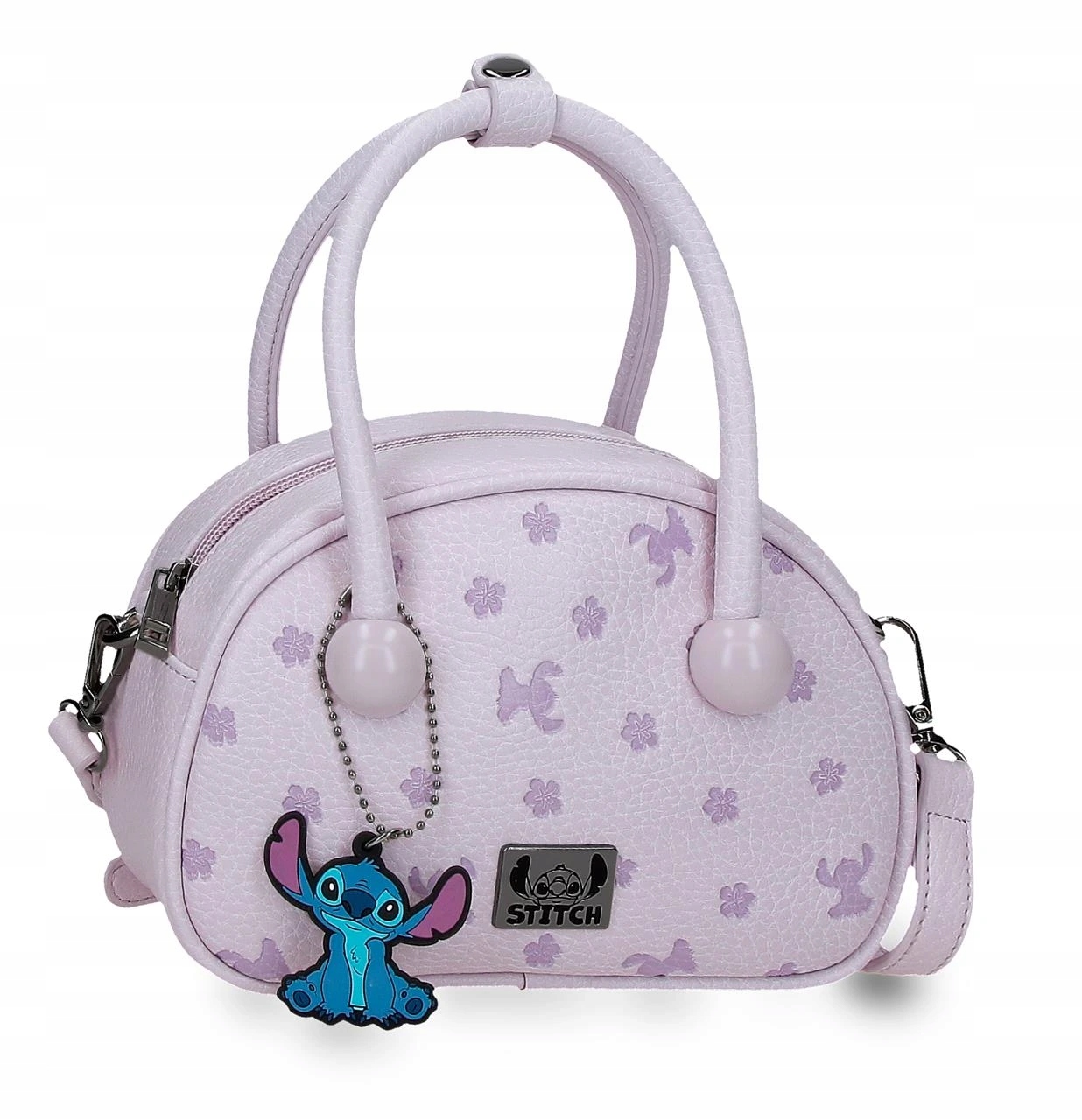 Dívčí menší kabelka Enso Stitch Bloom fialová