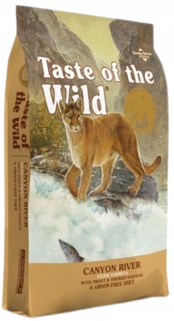 Taste Of The Wild Canyon River sucha karma dla kota Pstrąg Łosoś 6,6 kg