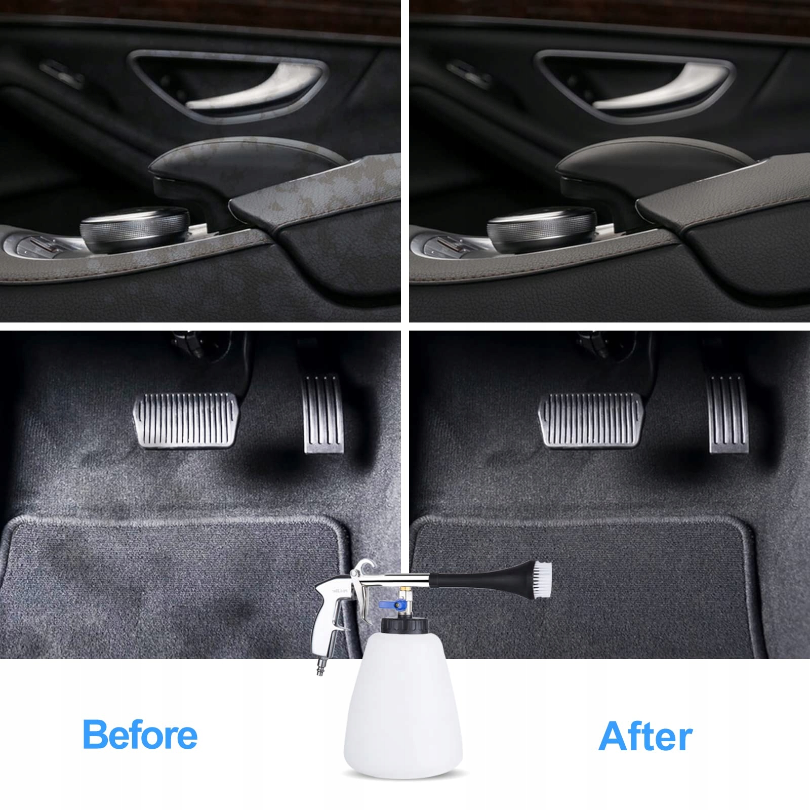 PISTOLET DO CZYSZCZENIA SPRĘŻONYM POWIETRZEM 1000ML PISTOLET DO MYCIA KOC Model pistolet do czyszczenia