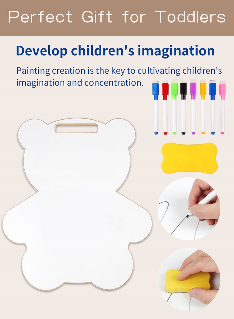 TABLICA SENSORYCZNA MANIPULACYJNA MONTESSORI BOARD 14 elementów DWUSTRONNA Kod producenta 22584