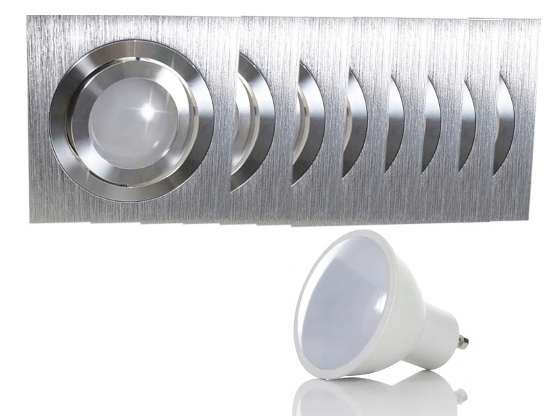 

Zestaw Oprawa Halogenowa Led 8x +żarówka
