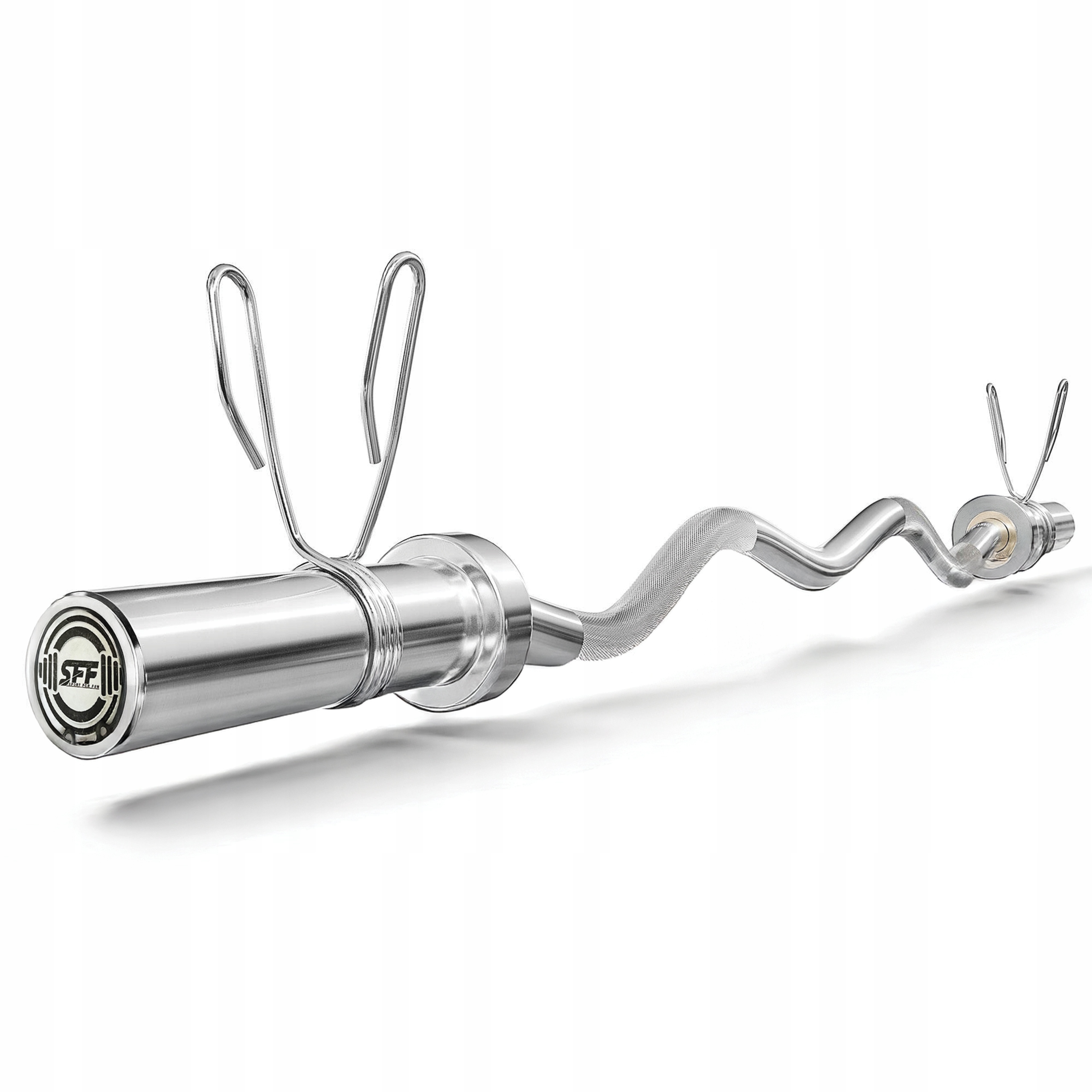 Gryf Lekko Łamany Olimpijski 120CM Sztanga 50mm Zaciski Tuleja Siłownia