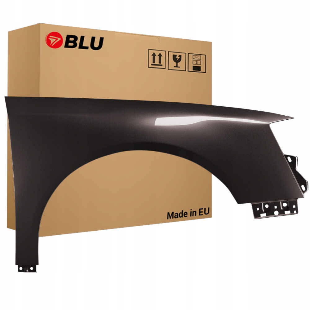 Blu Blatník Vw Passat B6 LC8Z pravý hnědý 05-10 přední pozink MoccaBrown