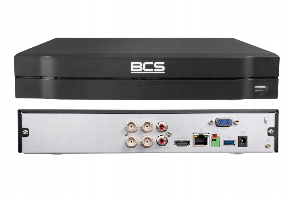 5v1 rekordér BCS-L-XVR0401-4KE(5) 4 kanálový, 8 Mpx Bcs Line