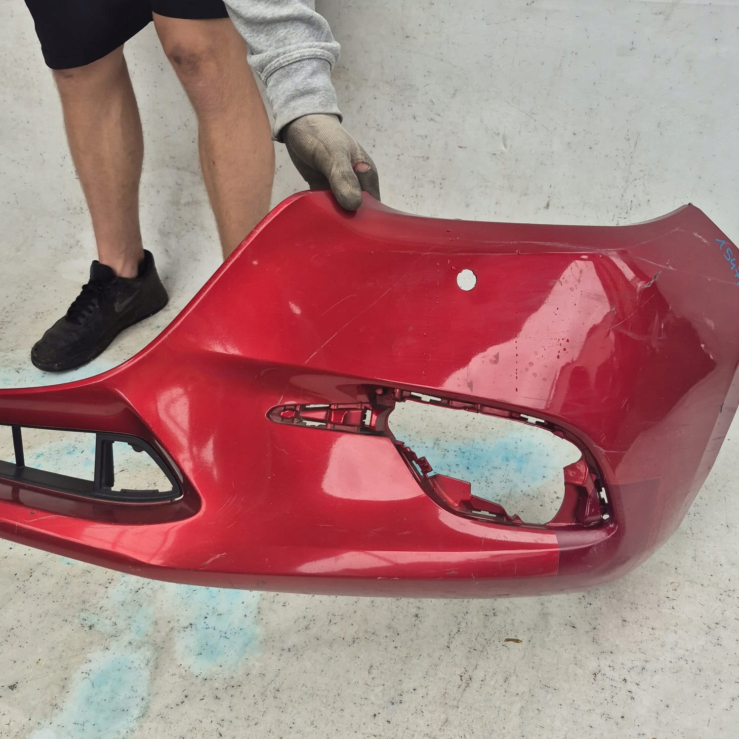MAZDA 3 III LIFT 16-18 bumper front front PDC