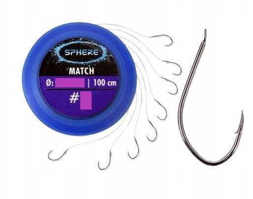 Haczyki Browning Sphere Match Czarny Nikiel 14
