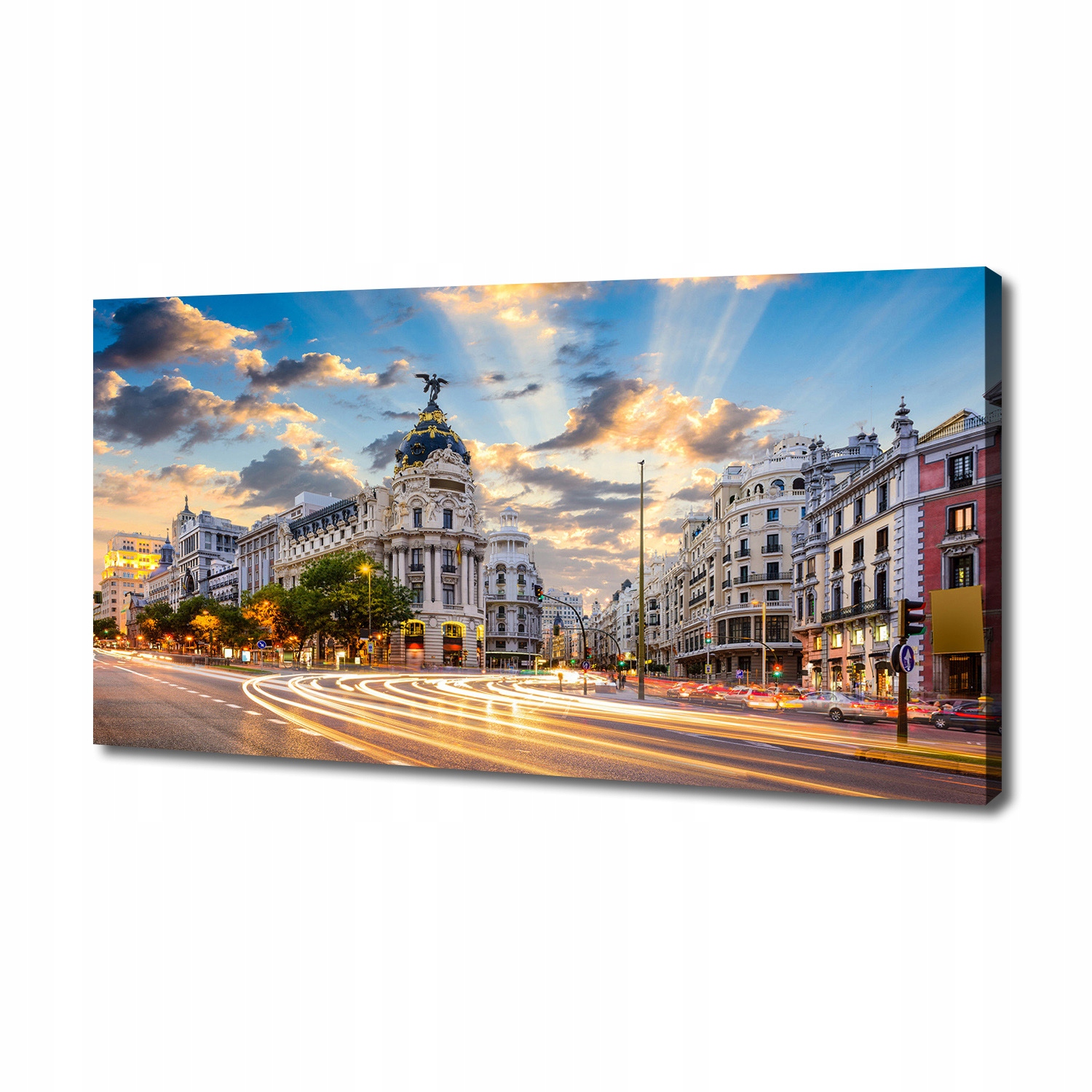 

Foto obraz na płótnie Madryt Hiszpania 140x70 cm