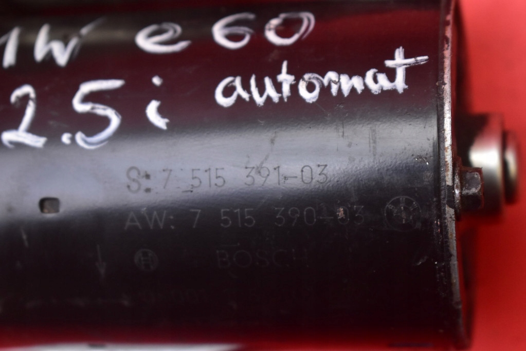 starter test 7515391 0001108401 BMW E60 E61 2.5i 177 KM 03-07