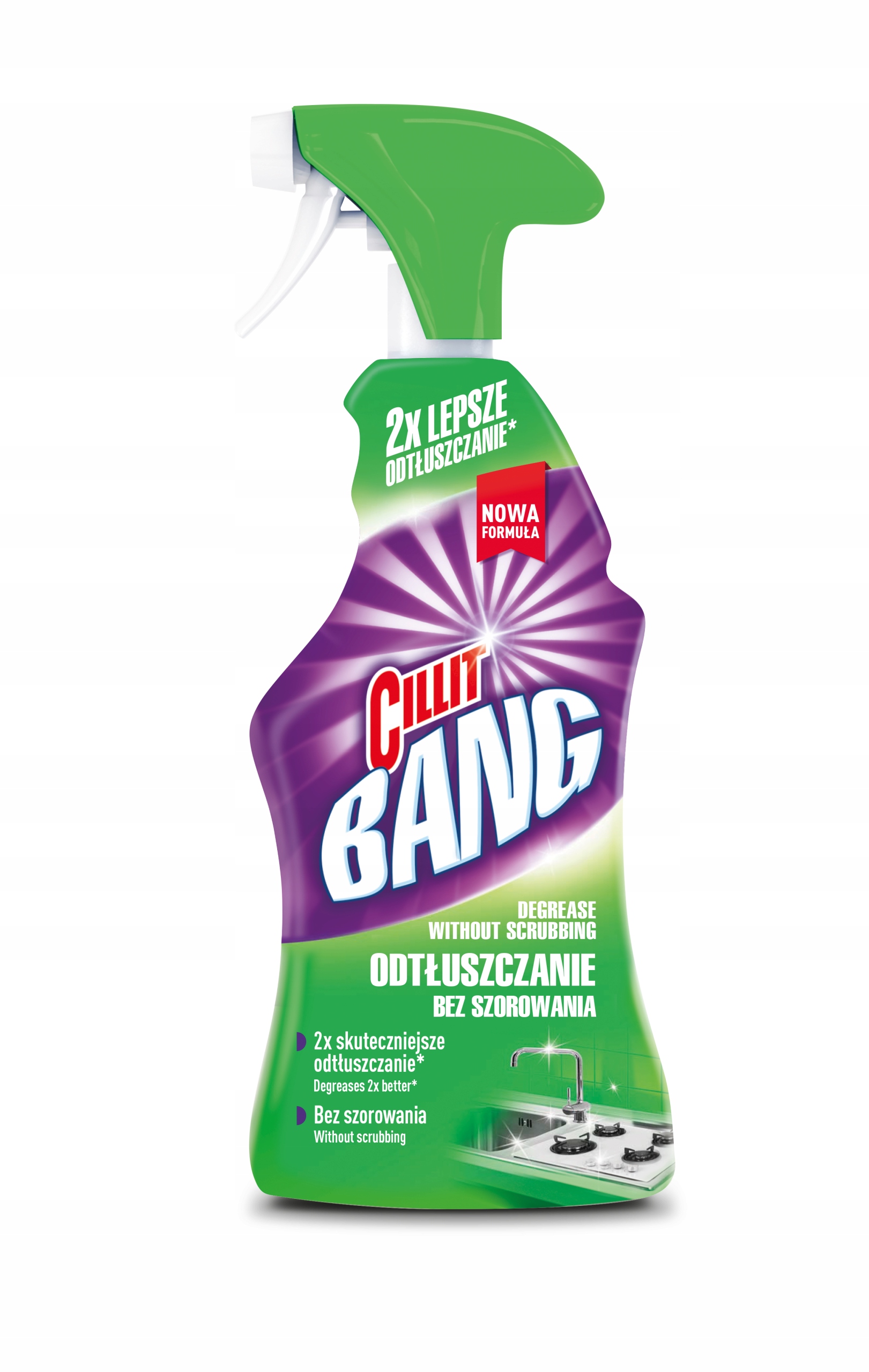 

Cillit Bang Spray Odtłuszczanie Bez Szorowania 750