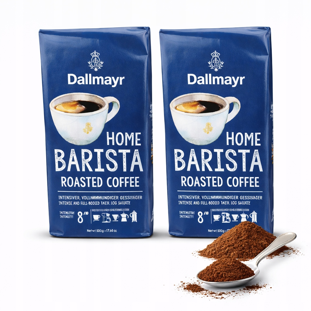 Levně Mletá káva Dallmayr Home Barista Roasted Coffee 8 Intenzivní 500 g