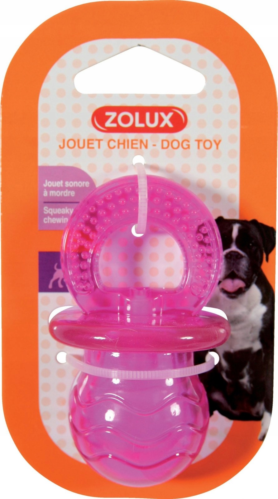 

Zolux Zabawka Smoczek Gumowy 7.5 cm Różowy 479072