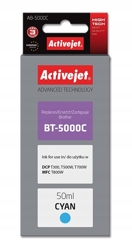 Activejet AB-5000C Butelka Brother BT-5000C Supreme