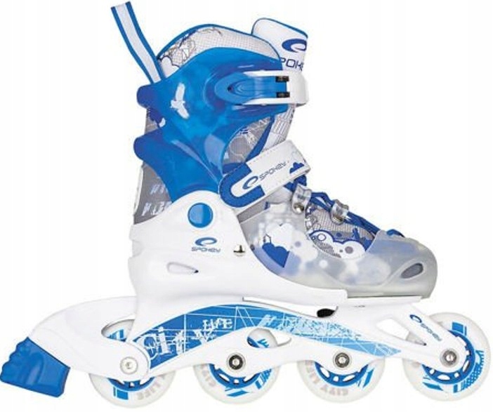 Łyżworolki rolki Spokey Holydoly dziecięce 835198 r. 34-37