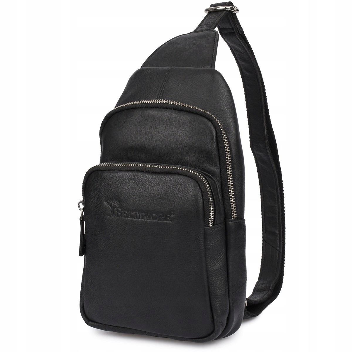 Batoh kožený ledvinka přes rameno crossbody unisex módní taška dw