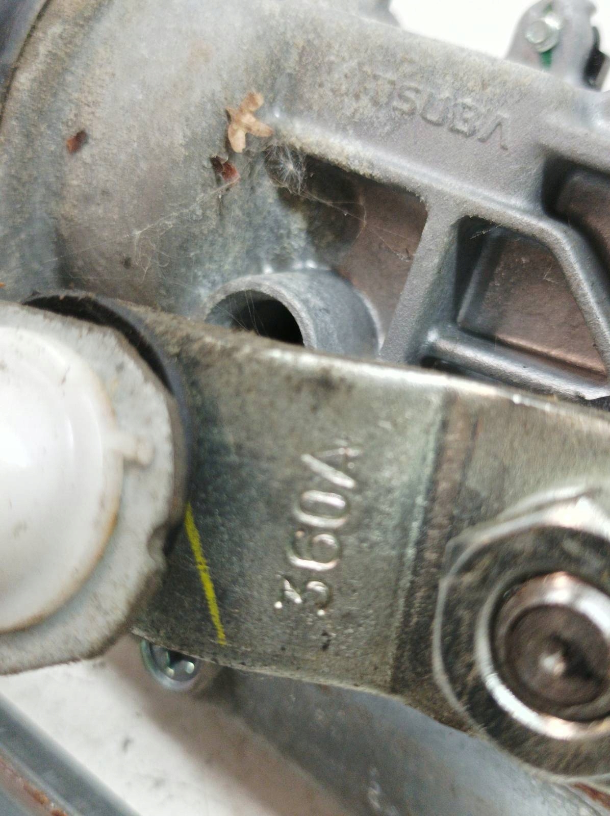 wiper mechanism front EU LIFT 161108 Mitsubishi Space Star II