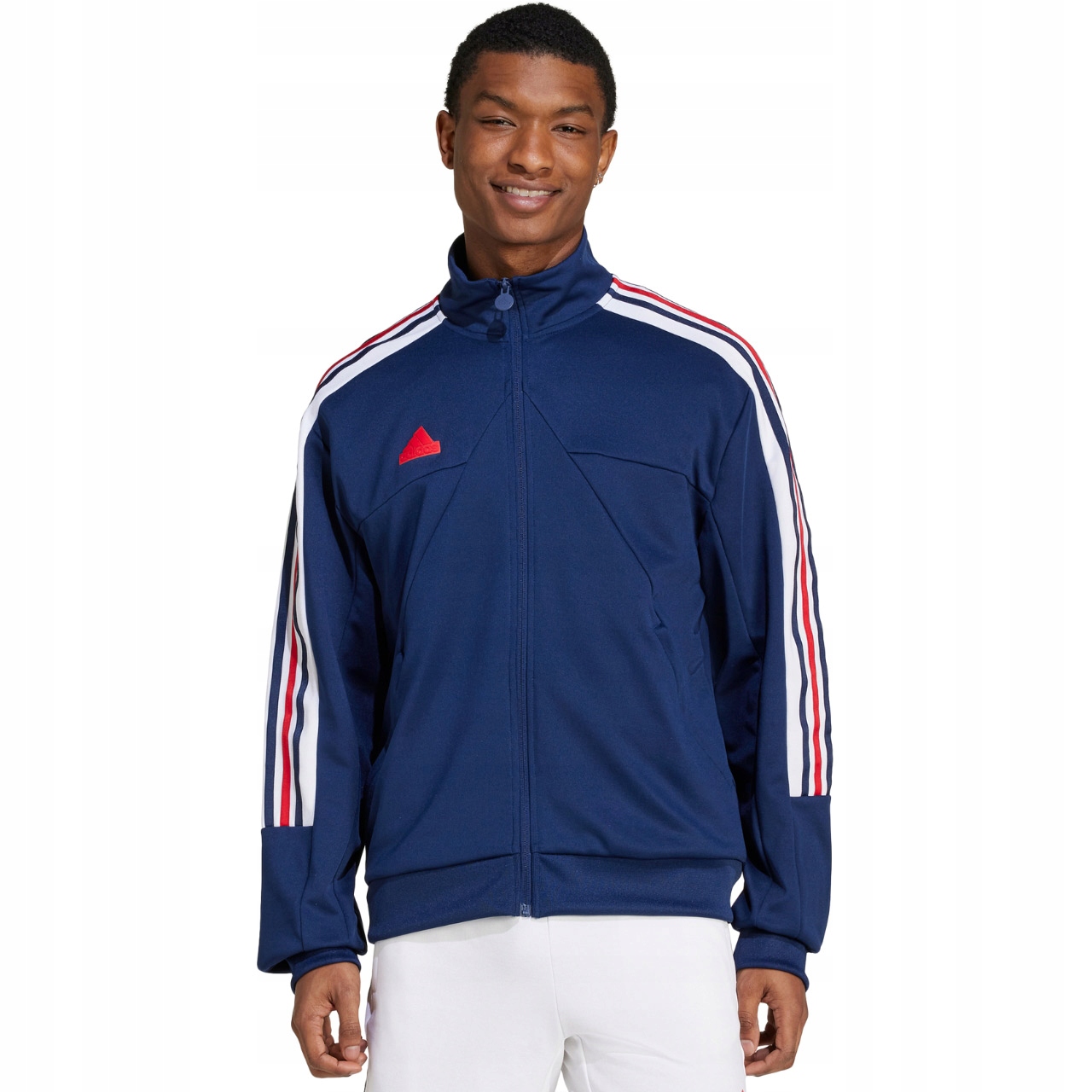 Pánská mikina adidas House of Tiro Nations Pack modro-bílo-červená IY20