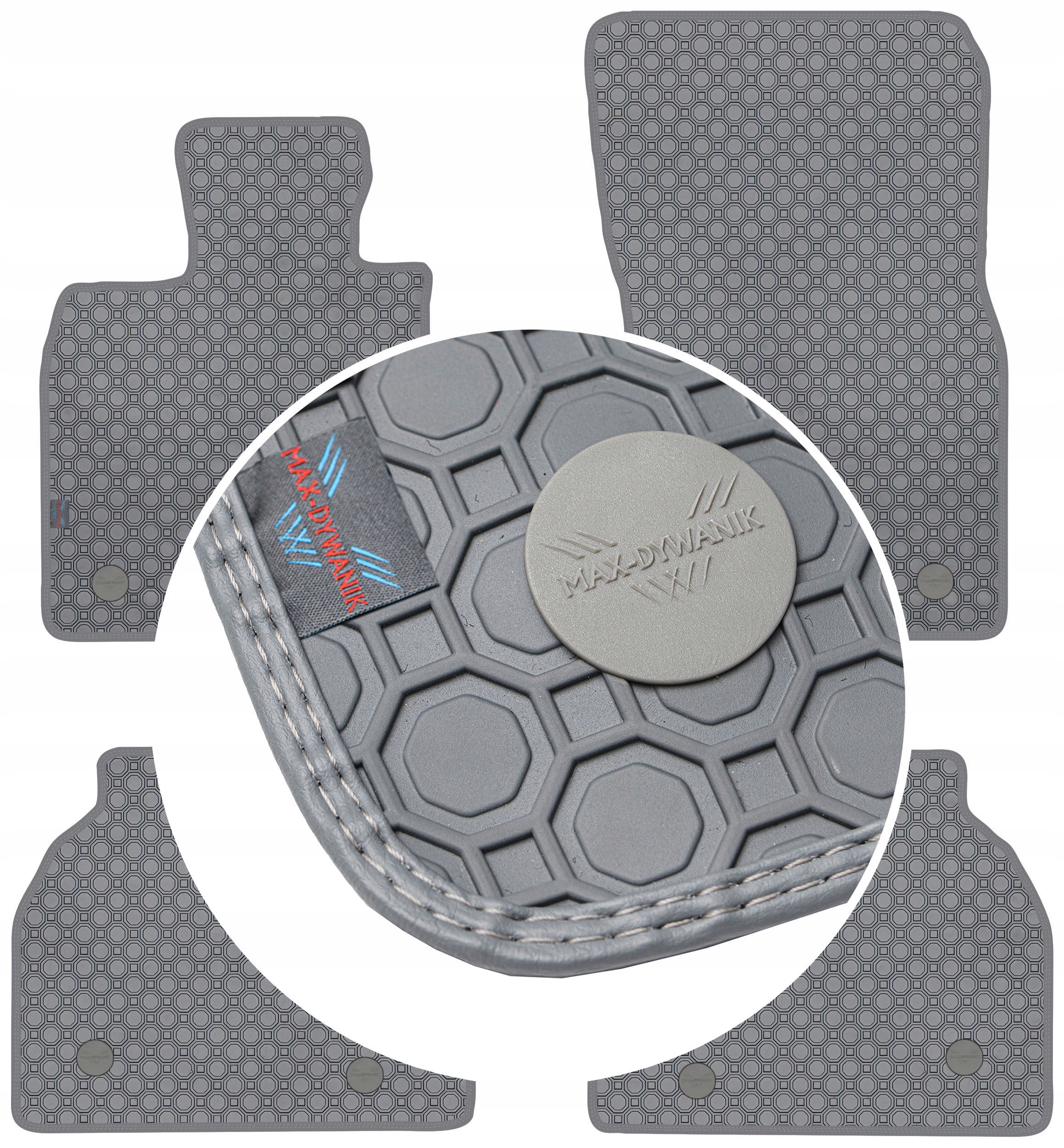 Bmw 5 F07 Gt 2008-2017 Koberce Popielate