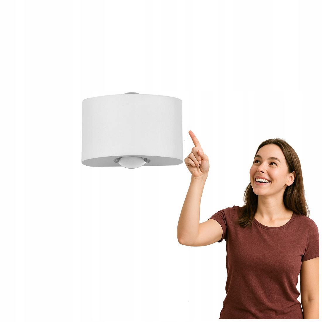 Venkovní Led lampa Gilberto Bílá Moderní Italux