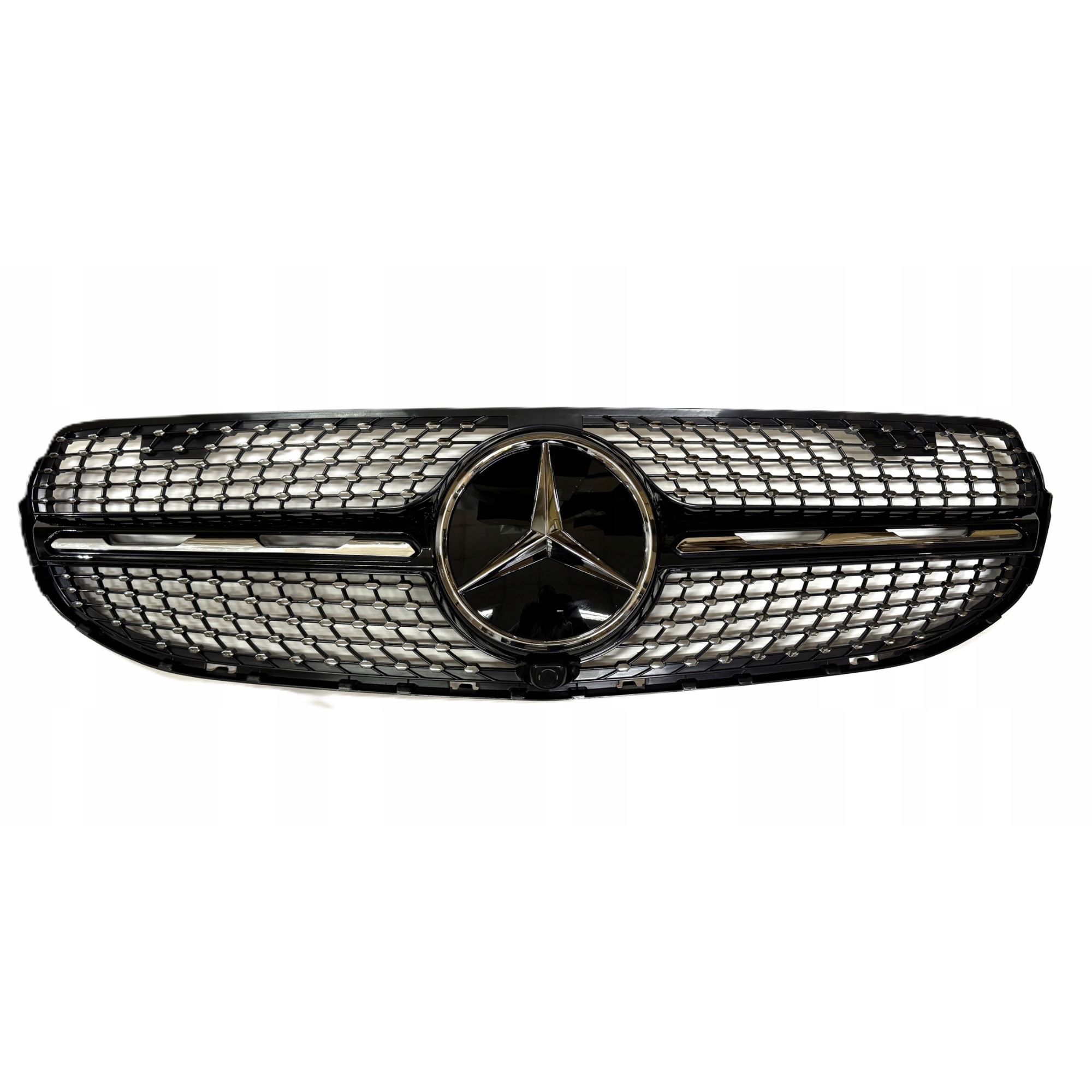 Mercedes Glc W153 X253 2019- Přední Atrapa Grilu Diamond Černá Chrom