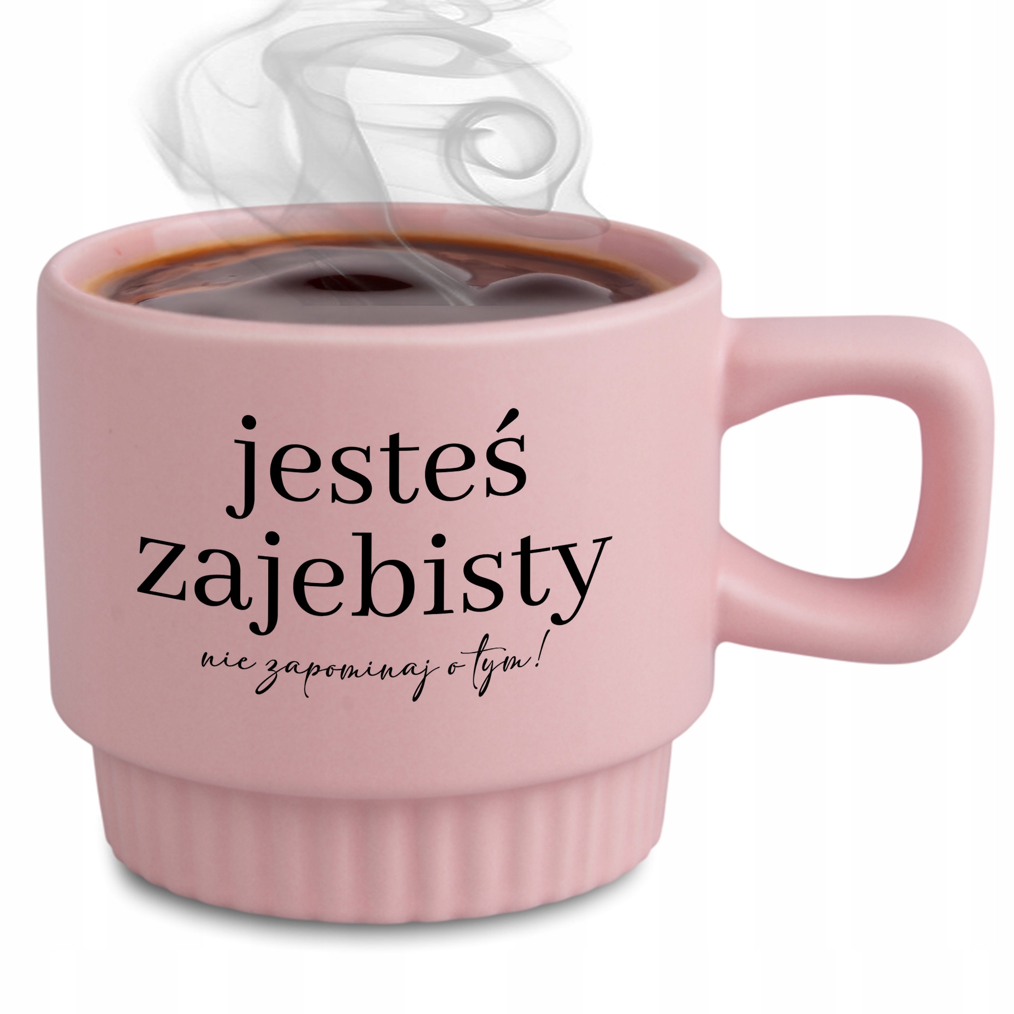 Ryhovaný Hrnček, Elegantný Darček Do Práce V Kancelárii, Ružový Ste Skvelý