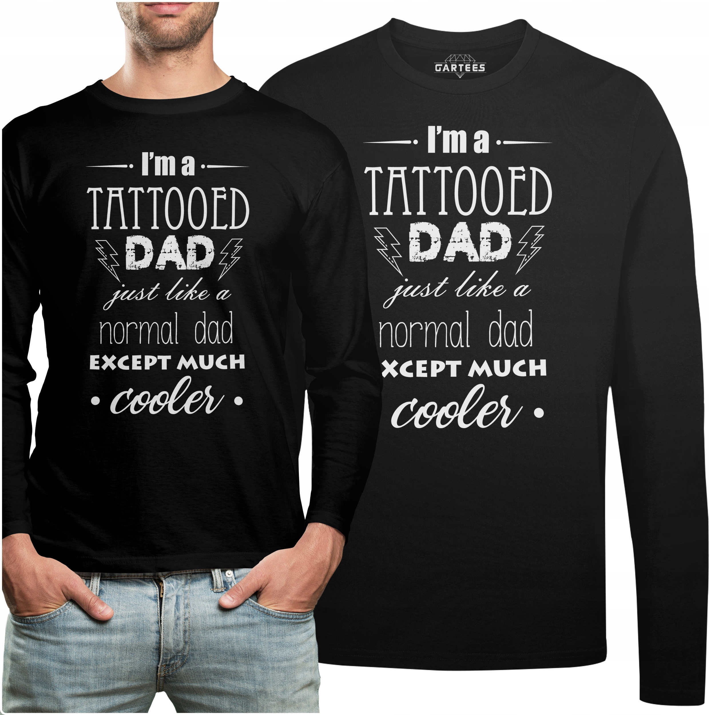 

Koszulka Long Pomysł Na Prezent Tattooed Dad