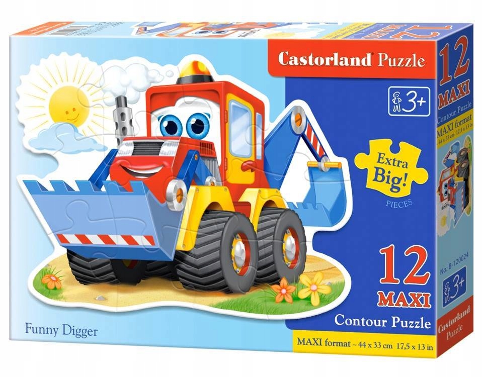 

Puzzle 12-elementów Maxi Funny Digger