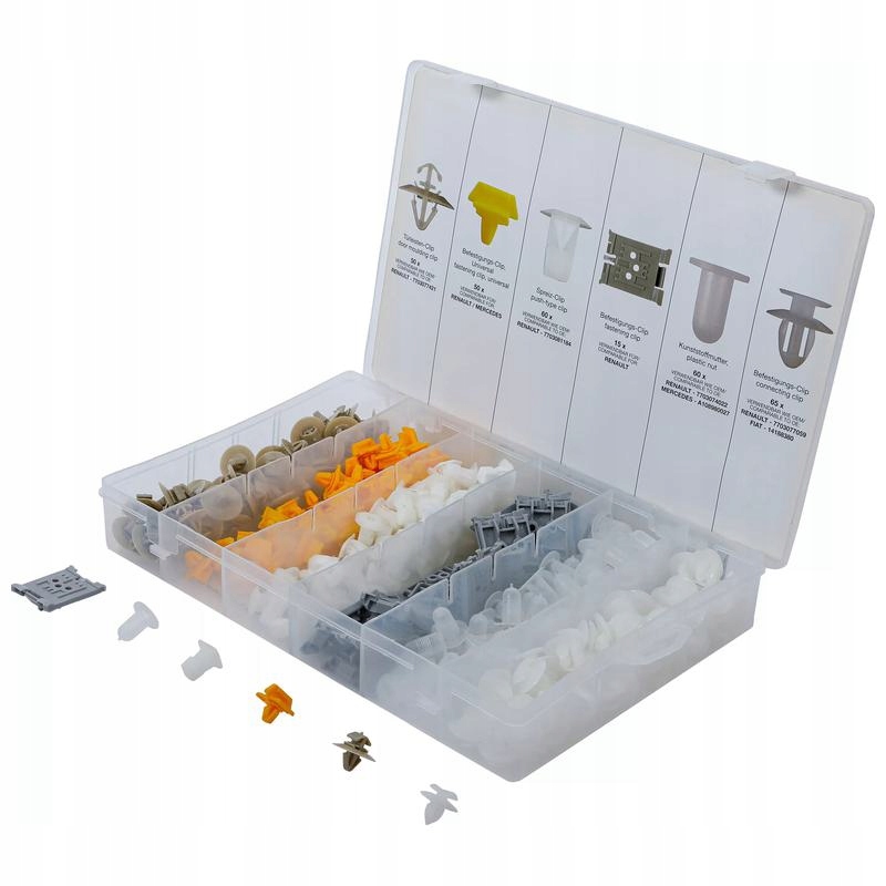 Sada zámků pro automobily pro Renault 300 ks Bgs 9048