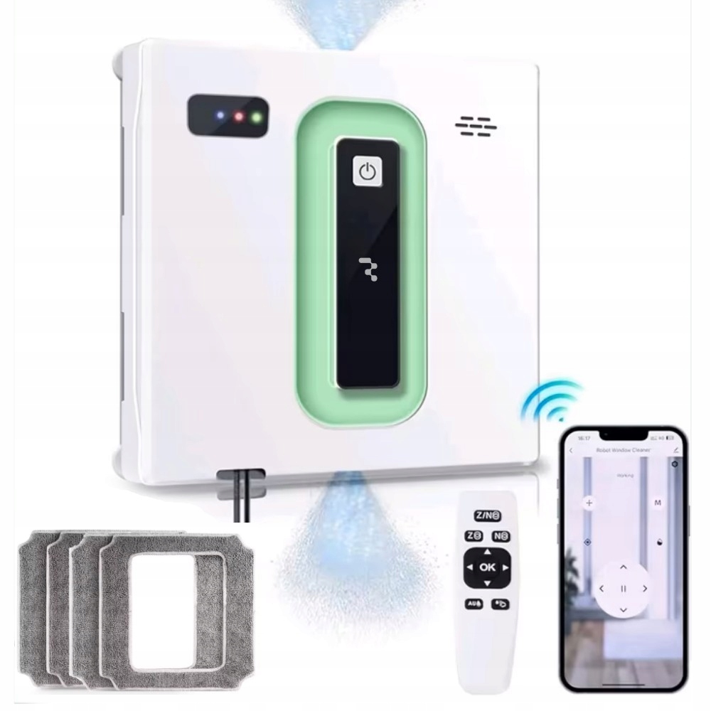 Robot Na Okna Sklo Čistič Oken Inteligentní mycí Reach HCR-21 bílý