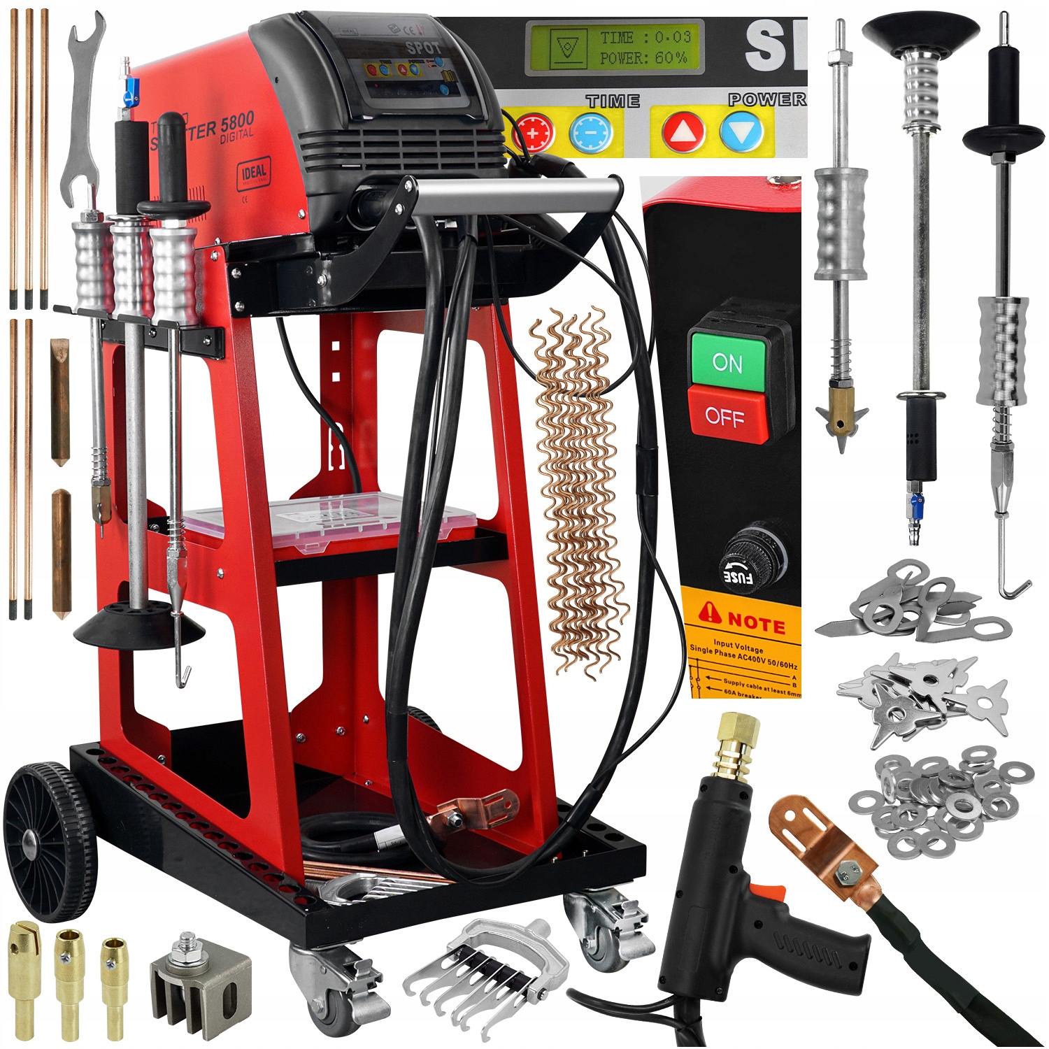 

Spoter Zgrzewarka Do Blach Spotter 5800 Maxi 400V