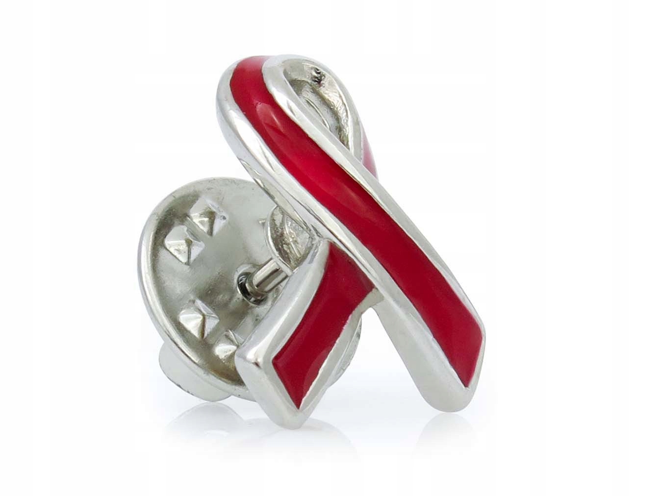 

Wpinka do butonierki - czerwona kokardka W04 Pin