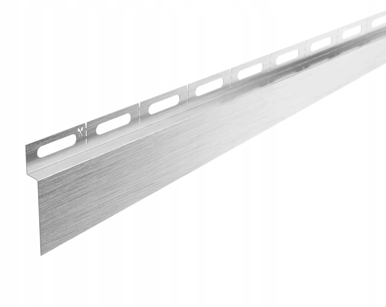 Stěnová Sprchová Lišta Stříbrná Matná Nástěnná Pravá 120