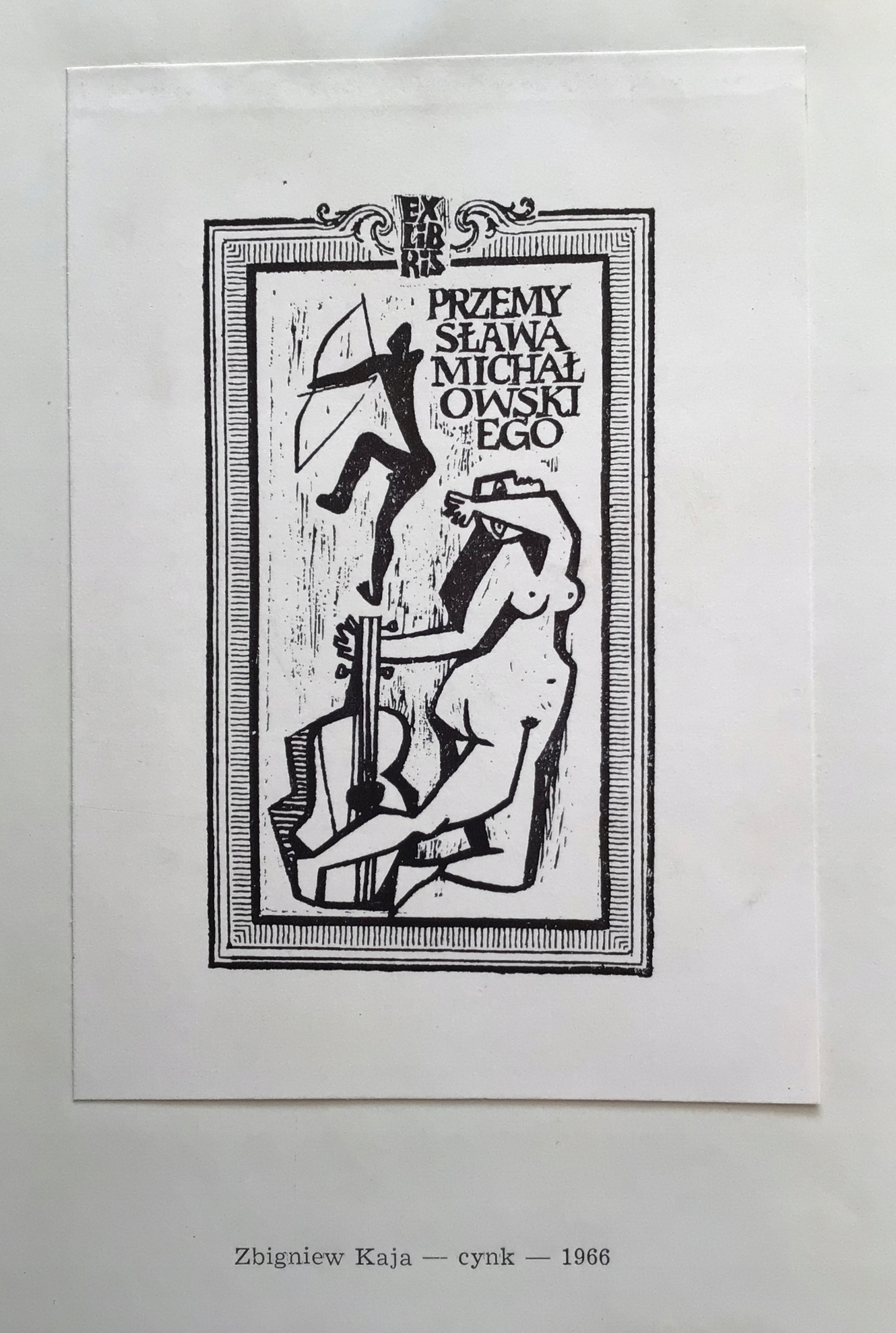 Ex-libris Przemysława Michałowskiego