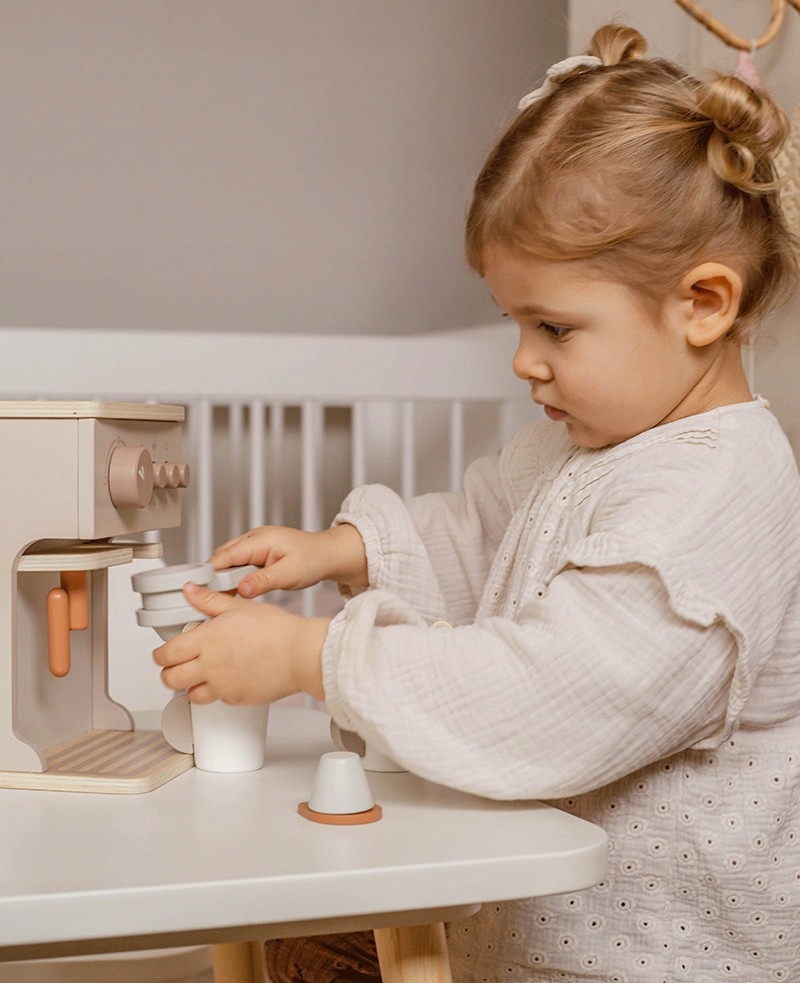 EKSPRES DO KAWY DREWNIANY + AKCESORIA LABEL LABEL Bohater brak