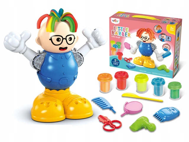 

Zestaw Plastoliny Z Ludzikiem Do Stylizacji Włosów