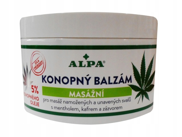 

Alpa Maść Konopna balsam przeciwbólowa Mocna