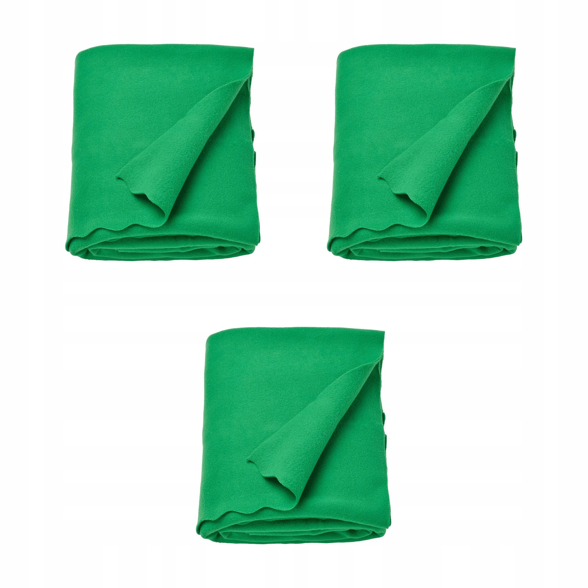 3 ks Daggkapor Pled zelený 130 x 170 cm