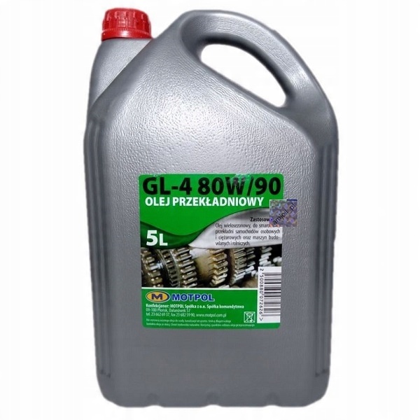 

Dcs Motol GL4 80W90 Hipol olej przekładniowy 5L