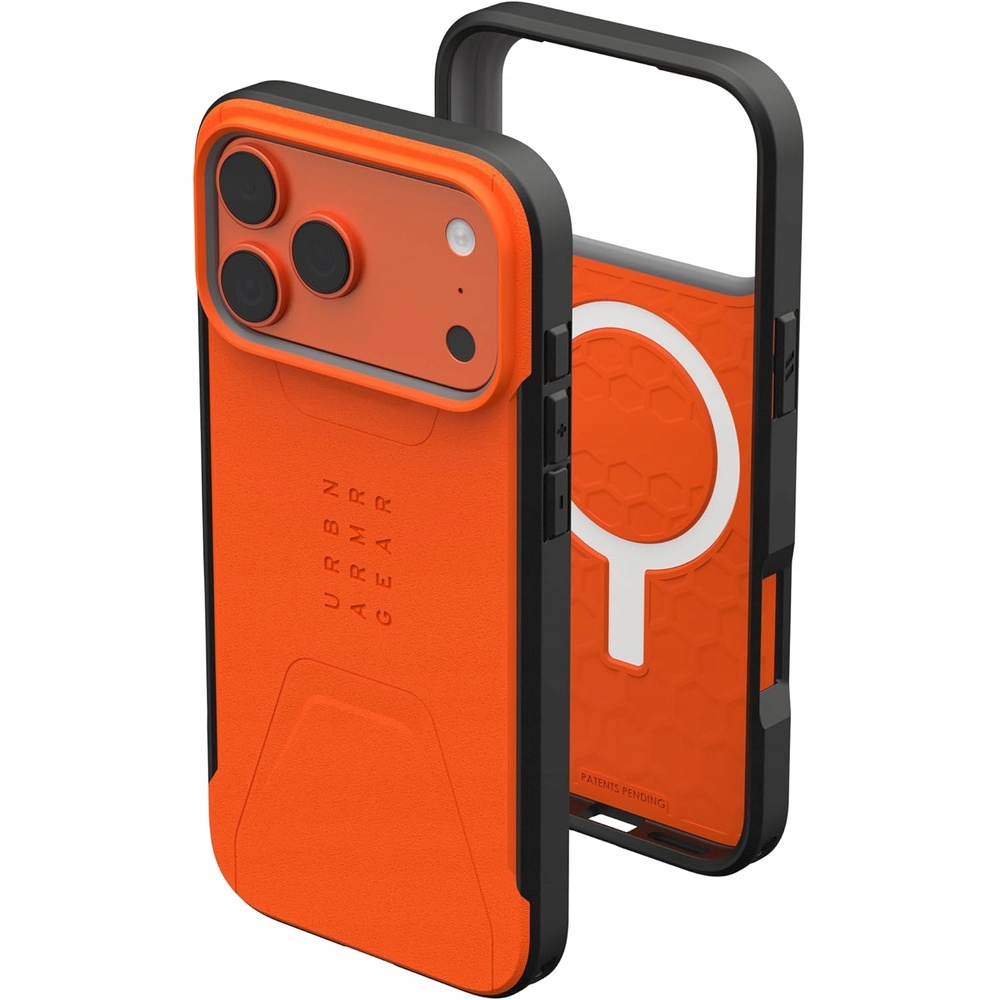 UAG Civilian MagSafe do iPhone 17 Pro Max Pomarańczowy