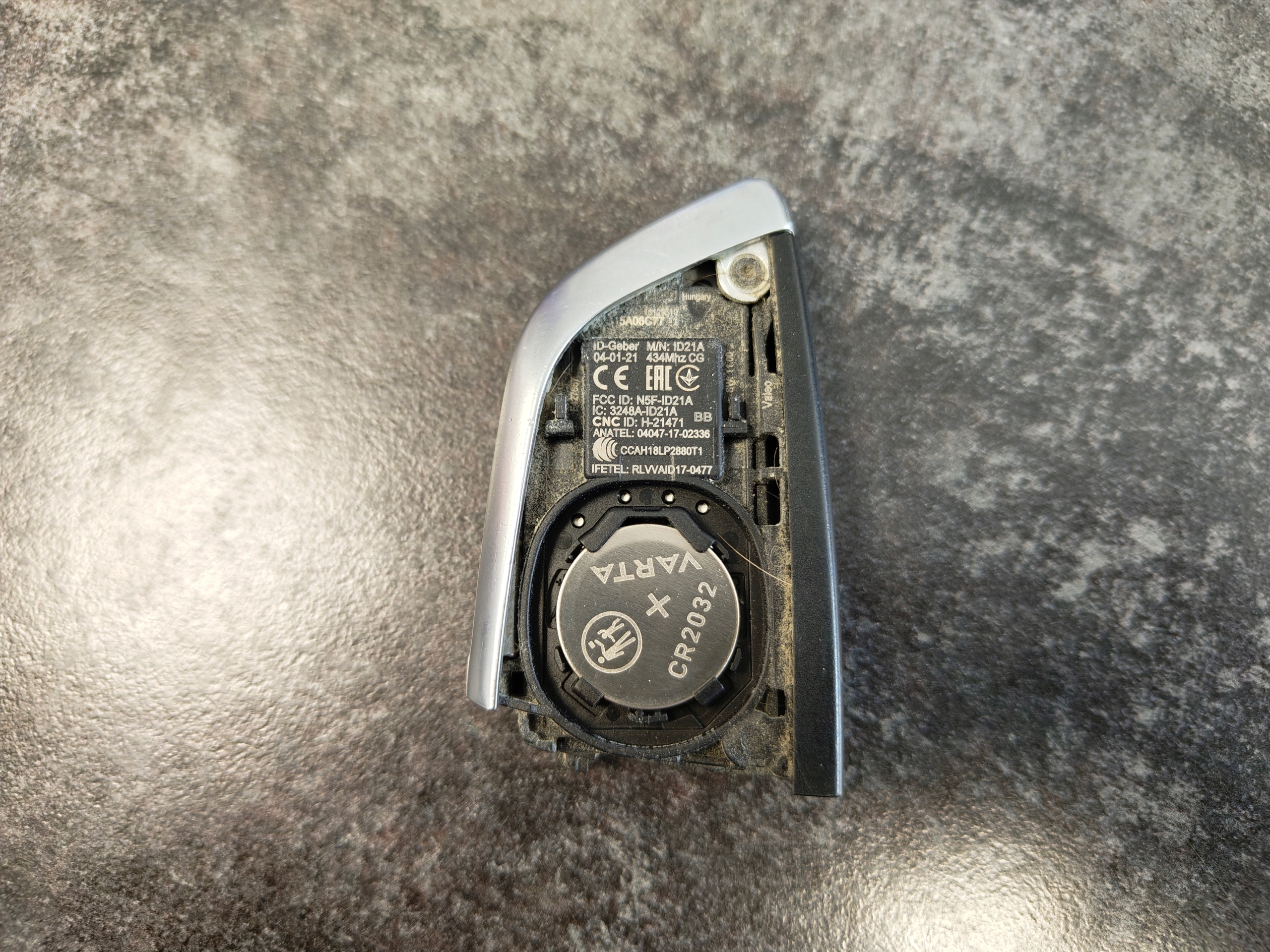 BMW key PILOT 5A06C77 434MHZ ETUI