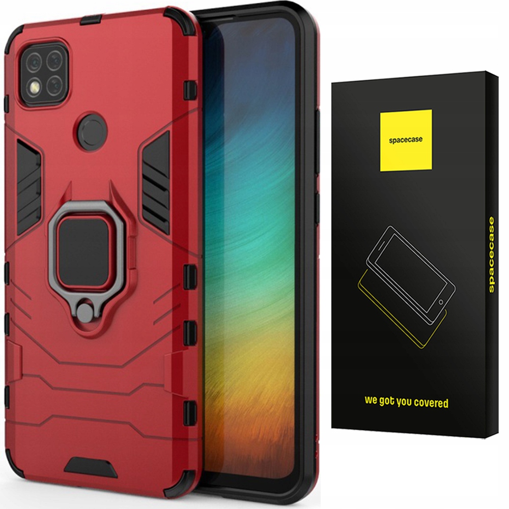 

Etui Do Redmi 9C Nfc Spacecase X-ring Pancerne