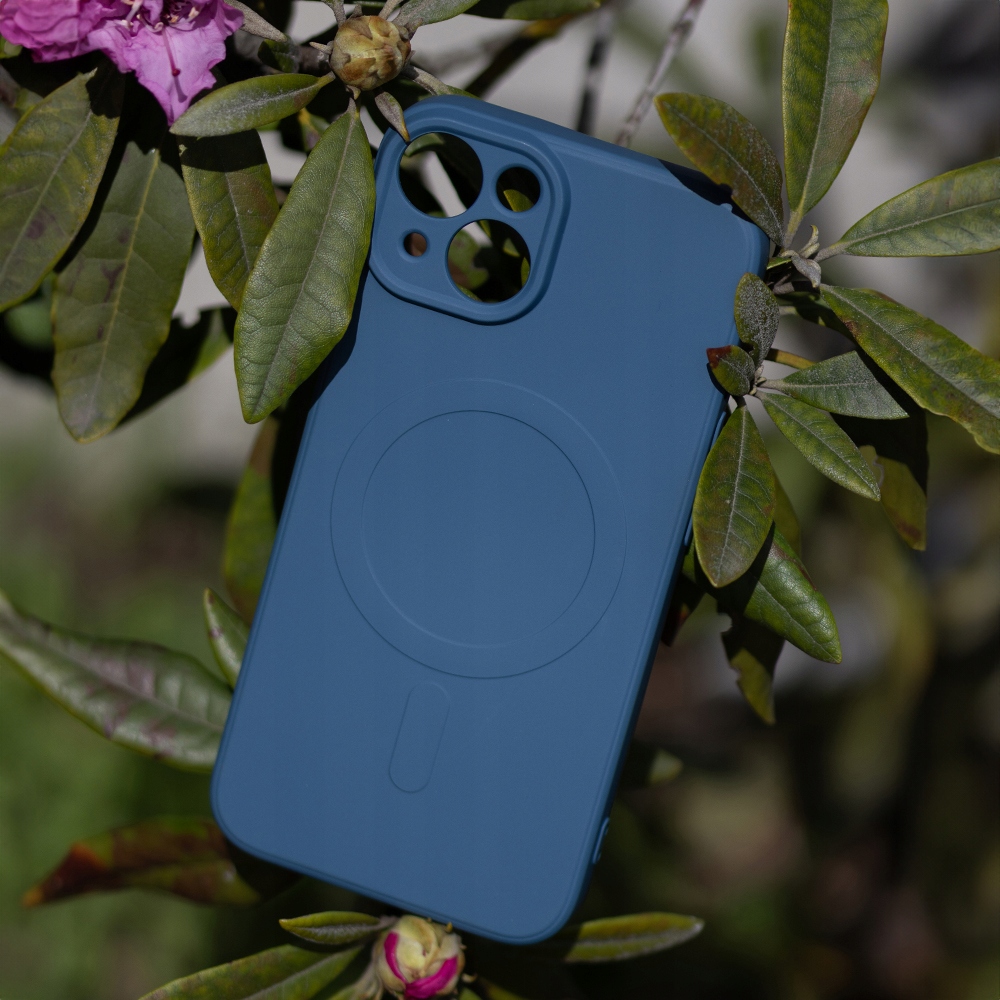 Nakładka Simple Color Mag do Samsung Galaxy A37 5G granatowa