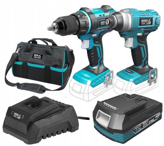 

Wkrętarka Zakrętarka Dedra Sas+ 18V DED7041