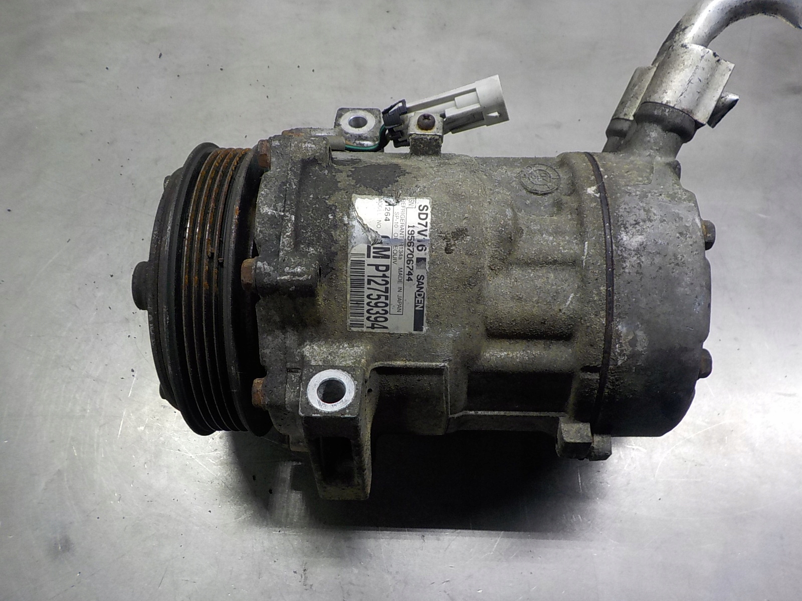 SAAB 9-3 a kompresor klimatizaci P12759394